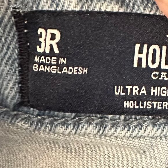 Hollister Ultra High-Rise Distressed Mom Jeans Size 26 - Picture 6 of 6